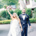 A Whimsical French Bistro Garden Wedding at Hotel du Village in New Hope