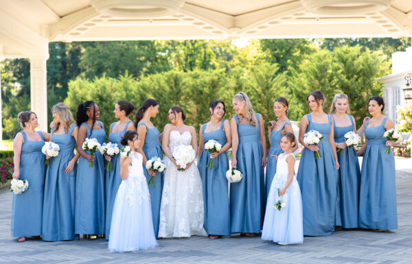 ‘Something Blue’ Everywhere at This Stunning Black-Tie Wedding at Shadowbrook at Shrewsbury