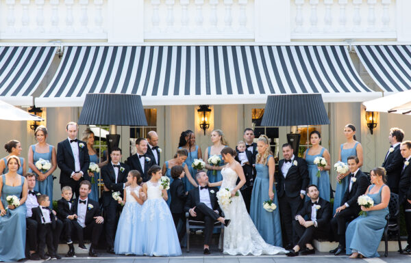 ‘Something Blue’ Everywhere at This Stunning Black-Tie Wedding at Shadowbrook at Shrewsbury