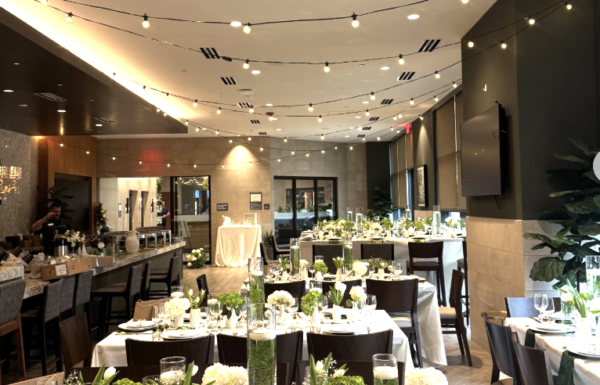 When the Nor’Easter Derailed Everything, Her Gym Stepped Up & Transformed Into a Wedding Venue