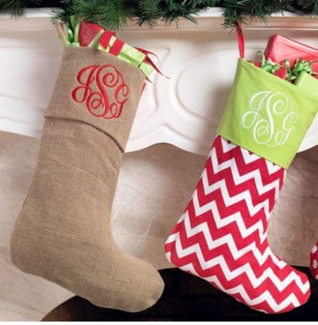 Christmas stockings.