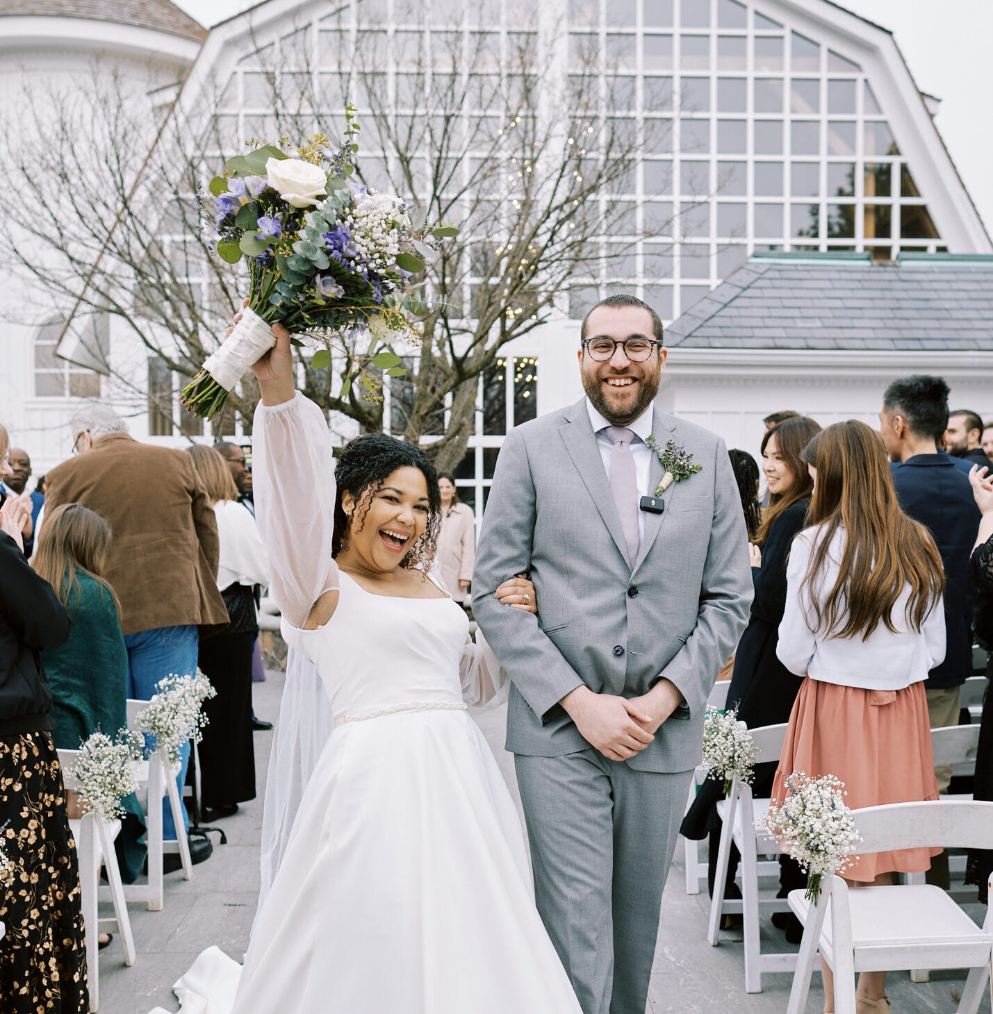 A wedding at The Farmhouse.