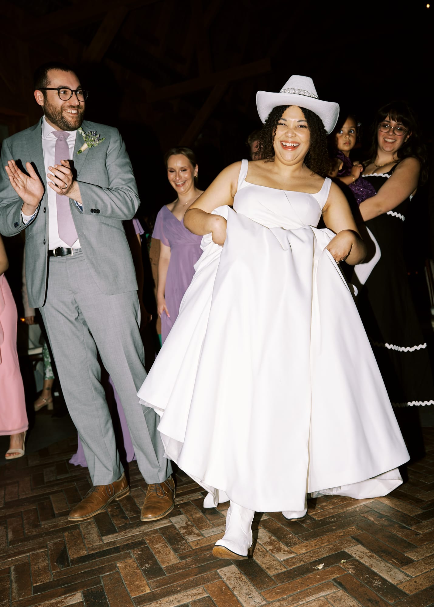 A wedding at The Farmhouse.