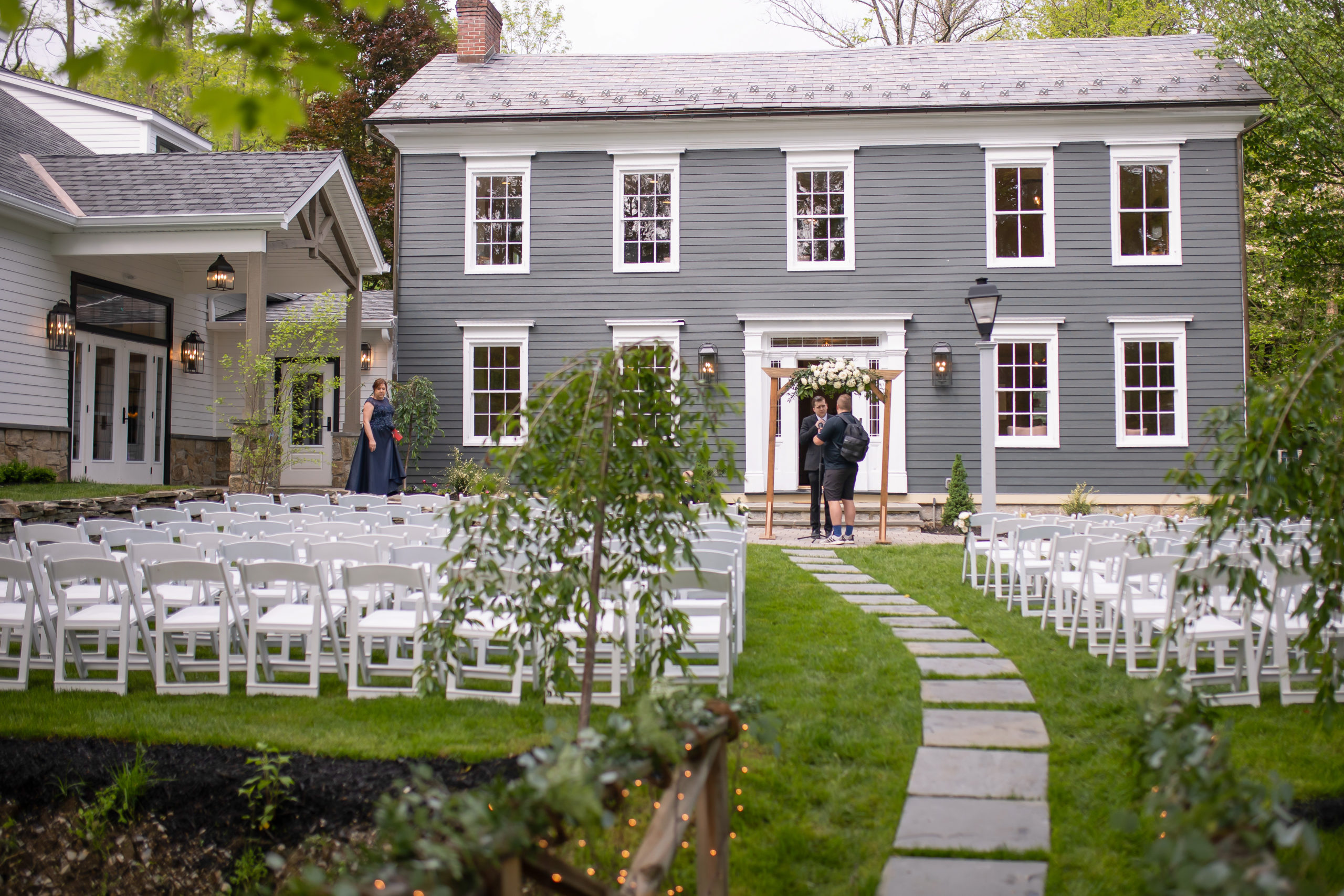 A wedding at the Inn at Millrace Pond, a wedding venue in New Jersey.