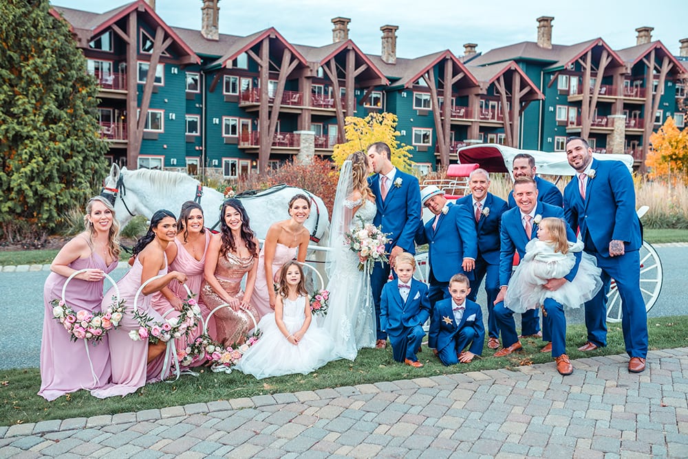 Jenna and Chris at Crystal Springs Resort