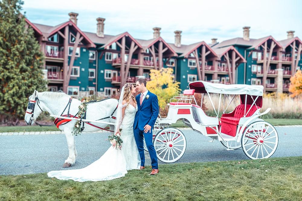 Jenna and Chris at Crystal Springs Resort