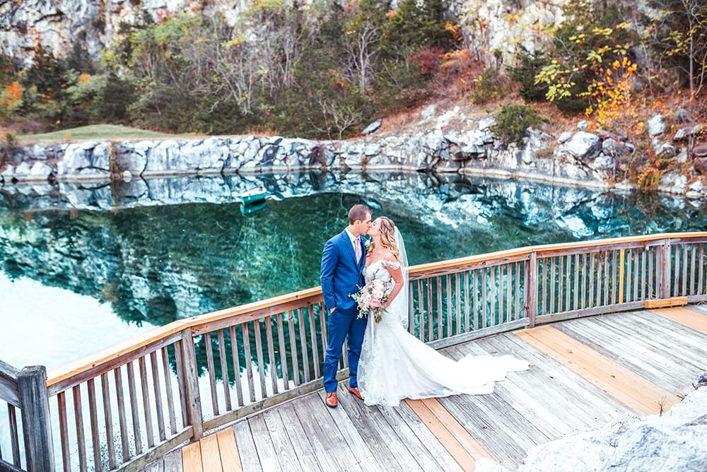 Jenna and Chris at Crystal Springs Resort