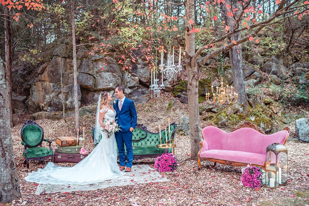 Jenna and Chris at Crystal Springs Resort