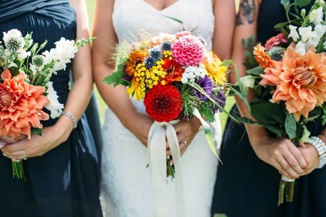 4 Floral Trends You Need to Know About: Jewel-Toned Bouquets