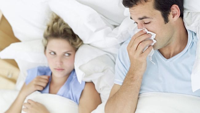 New Jersey Bride—man-flu