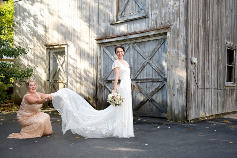 Gabrielle and Ian's Fall Wedding at The Bernards Inn - New Jersey Bride