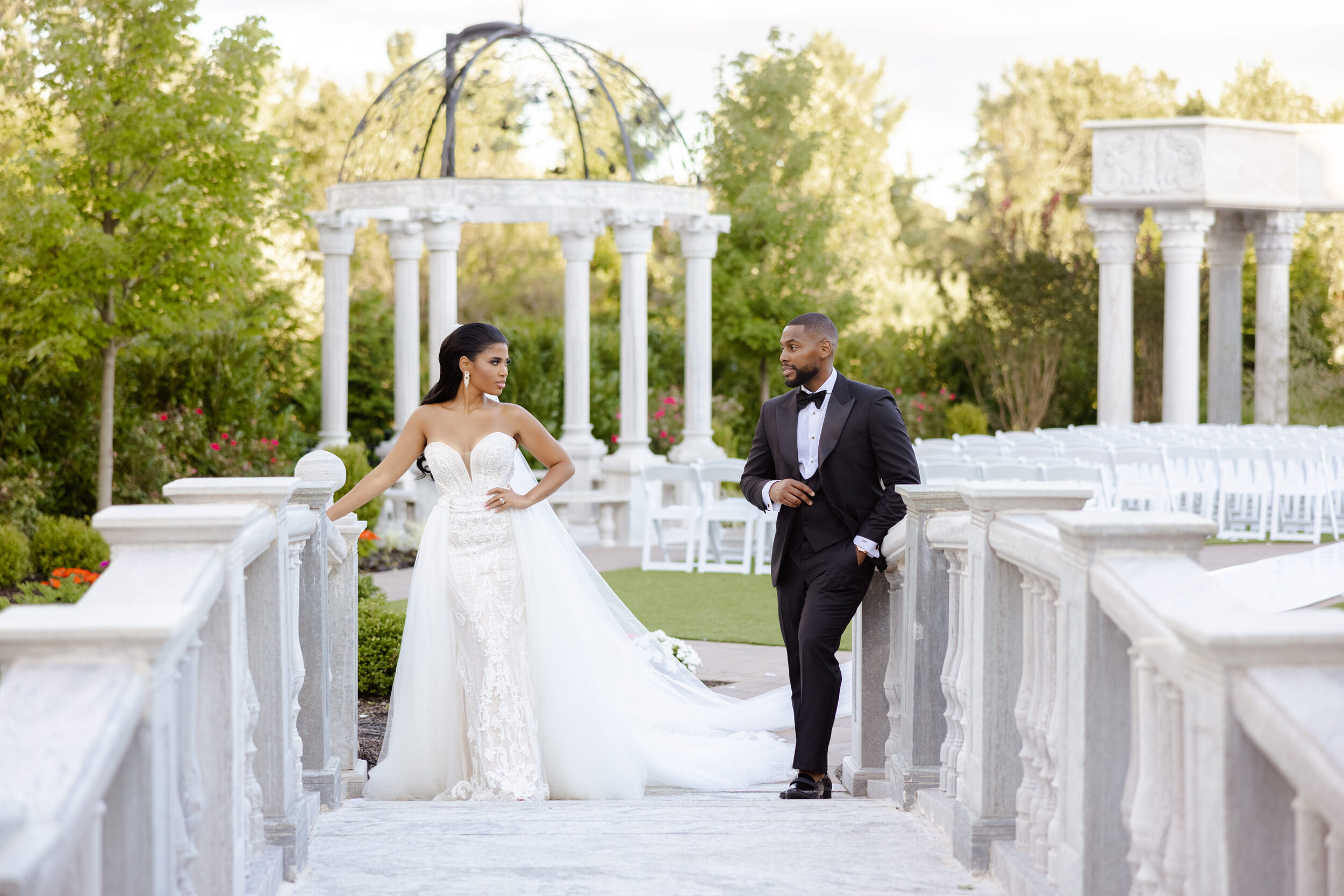 A wedding at the Meadow Wood.