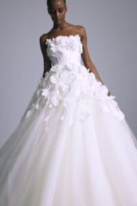 amsale wedding gown
