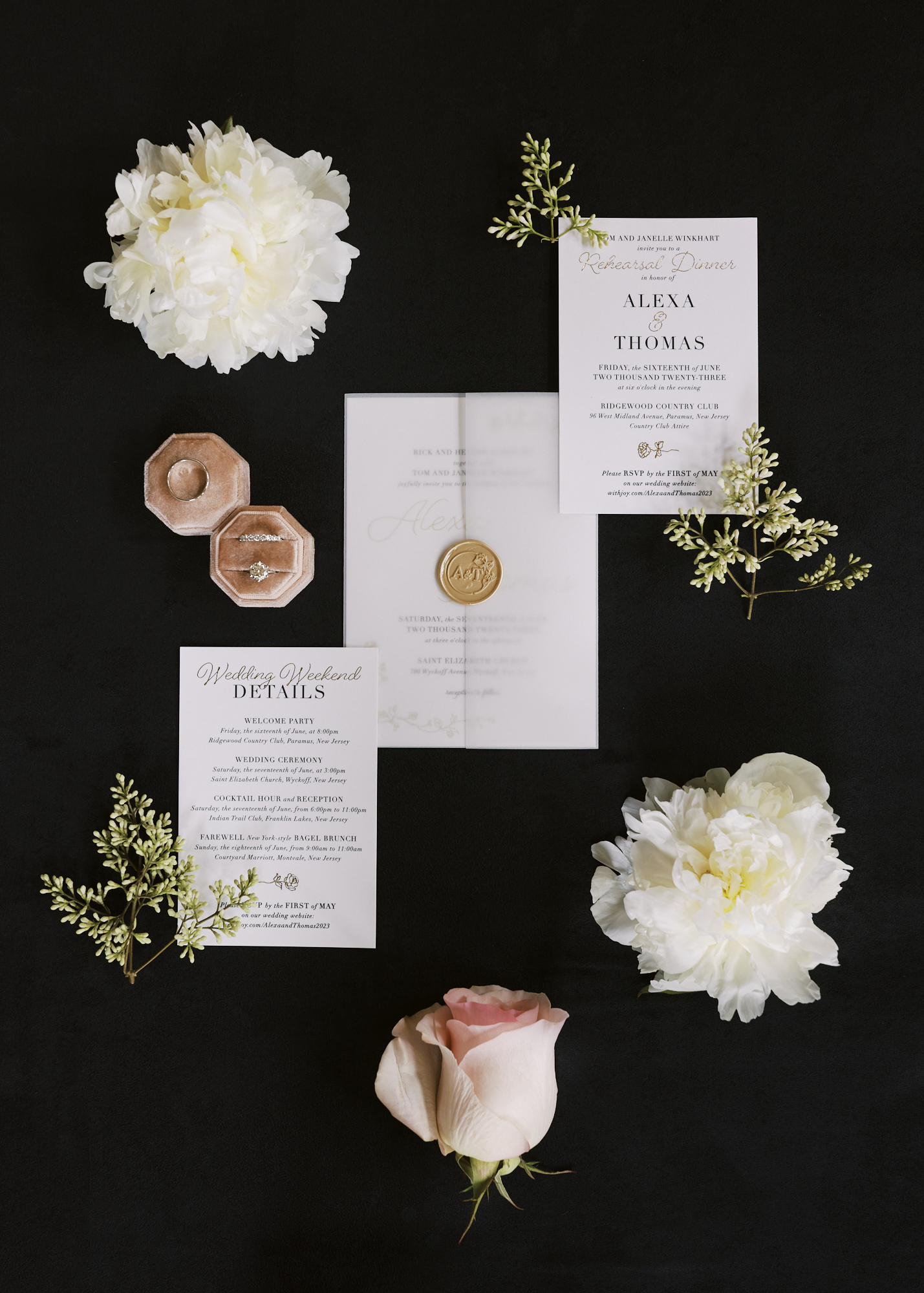 An Indian Trail Club wedding.