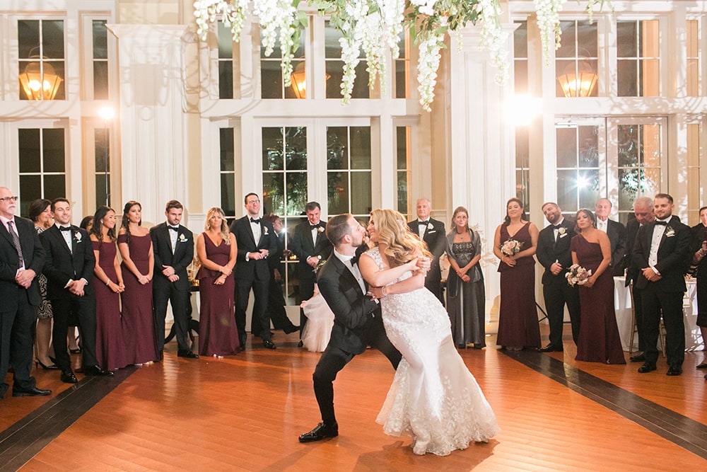 Amanda and Blake at The Ryland Inn