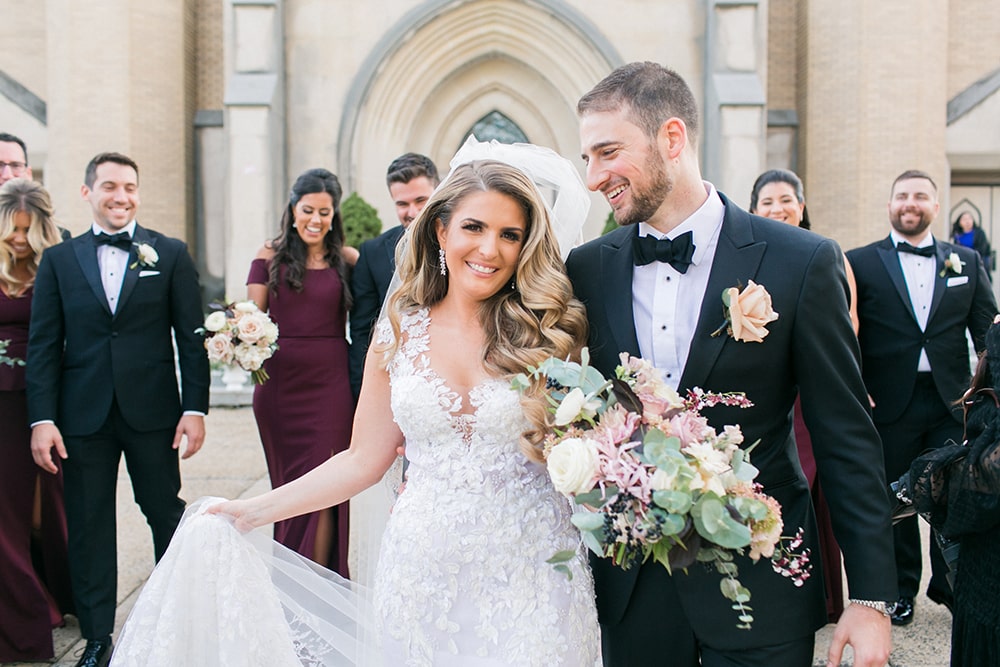 Amanda and Blake at The Ryland Inn