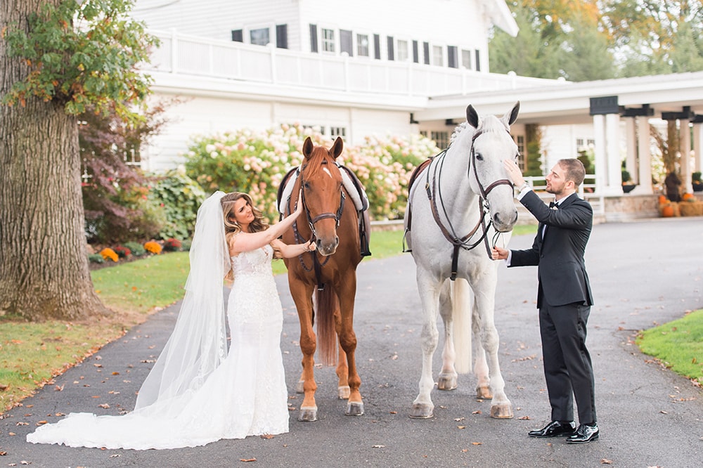 Amanda and Blake at The Ryland Inn