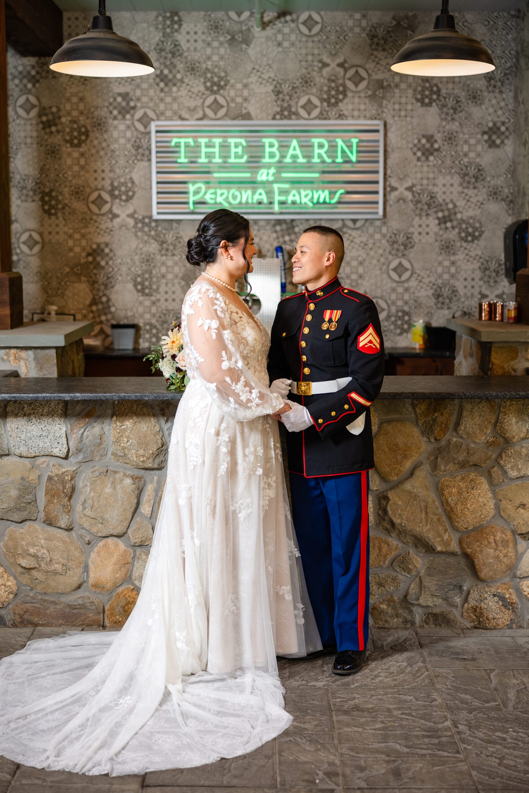 A Perona Farms wedding.