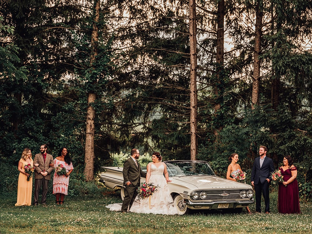 Andrew and Rachael - Drive-In Movie Wedding