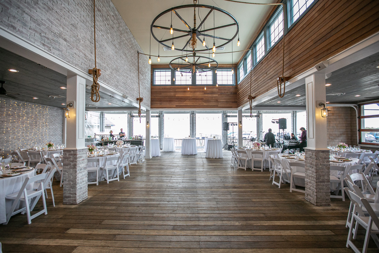 Jack Antonoff and Margaret Qualley's wedding venue was Parker's Garage, a restaurant and events venue on Long Beach Island that boasts stunning views of the water.