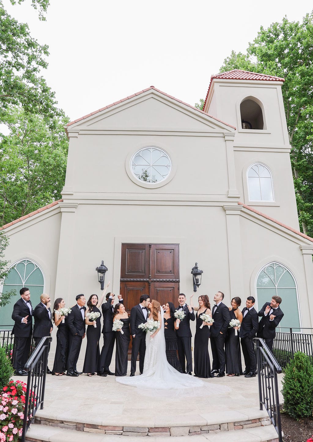 A wedding at Nanina's in the Park.