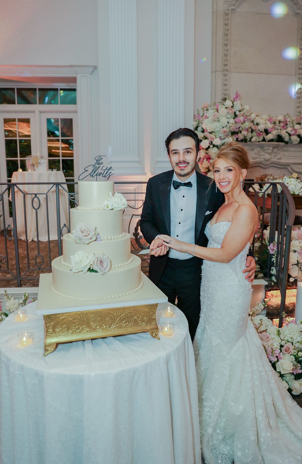 A wedding at Nanina's in the Park.