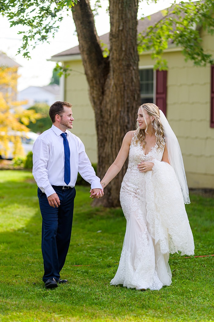 Emily and Brian's Backyard Wedding—New Jersey Bride