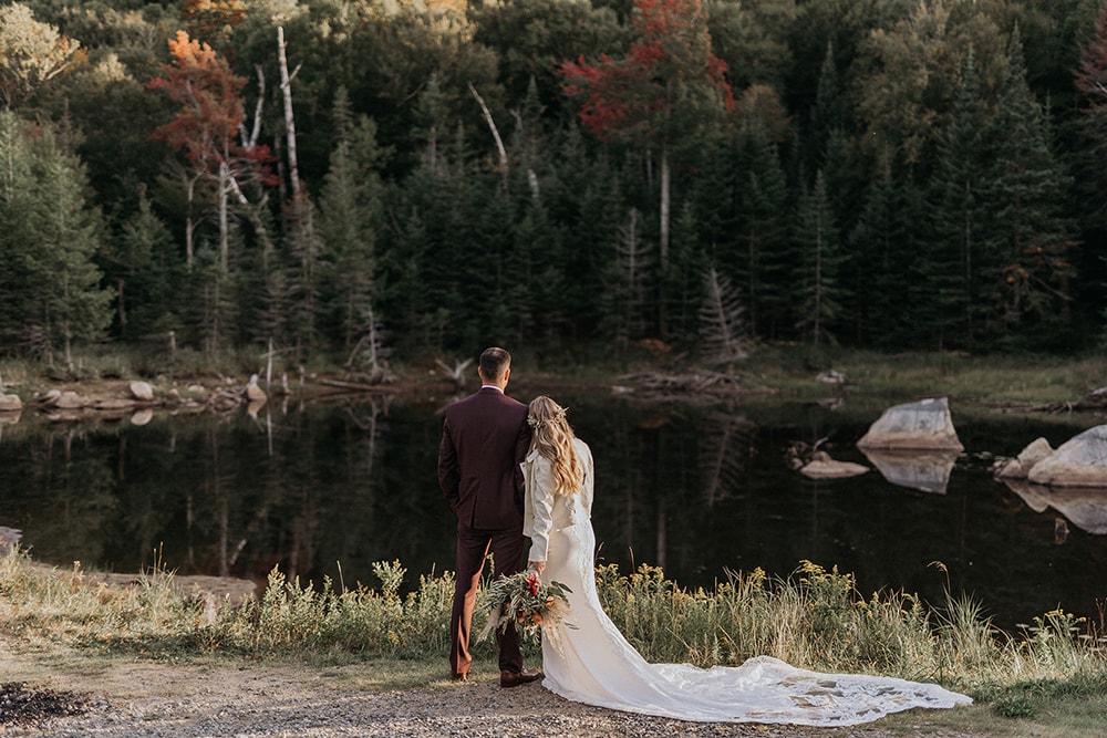 Eva and Tom in Adirondacks