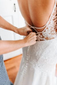 Erica and Logan's wedding at the Smithville Inn