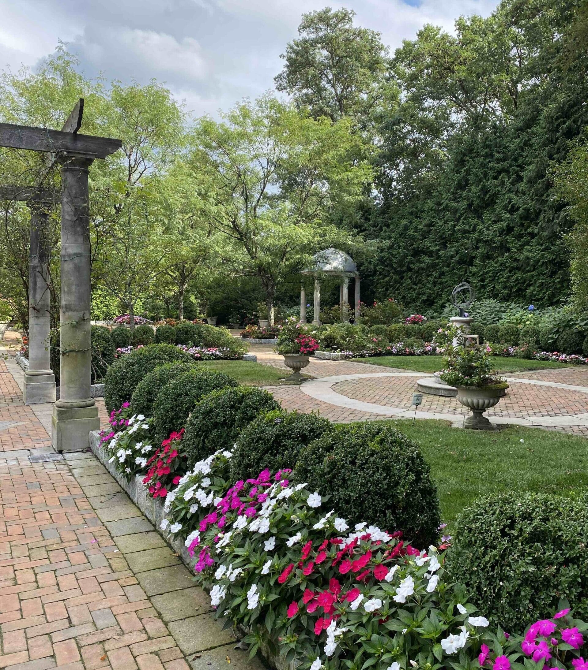 The gardens we saw during an Estate at Florentine Gardens tour.