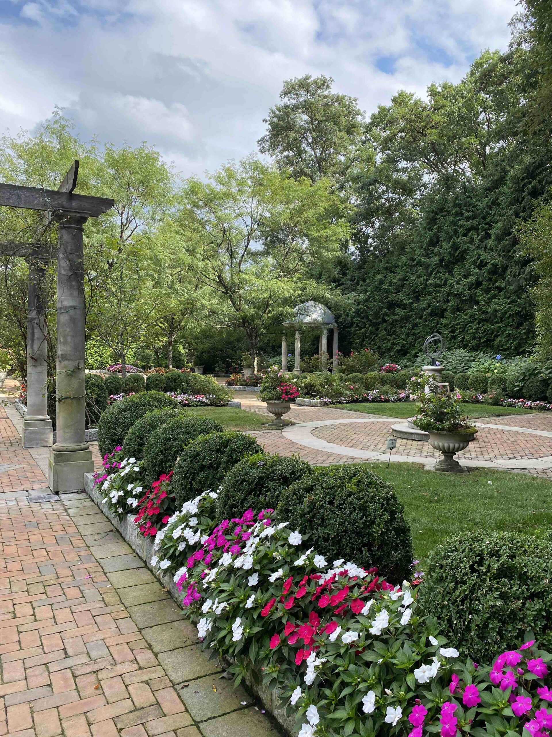 The gardens we saw during an Estate at Florentine Gardens tour.