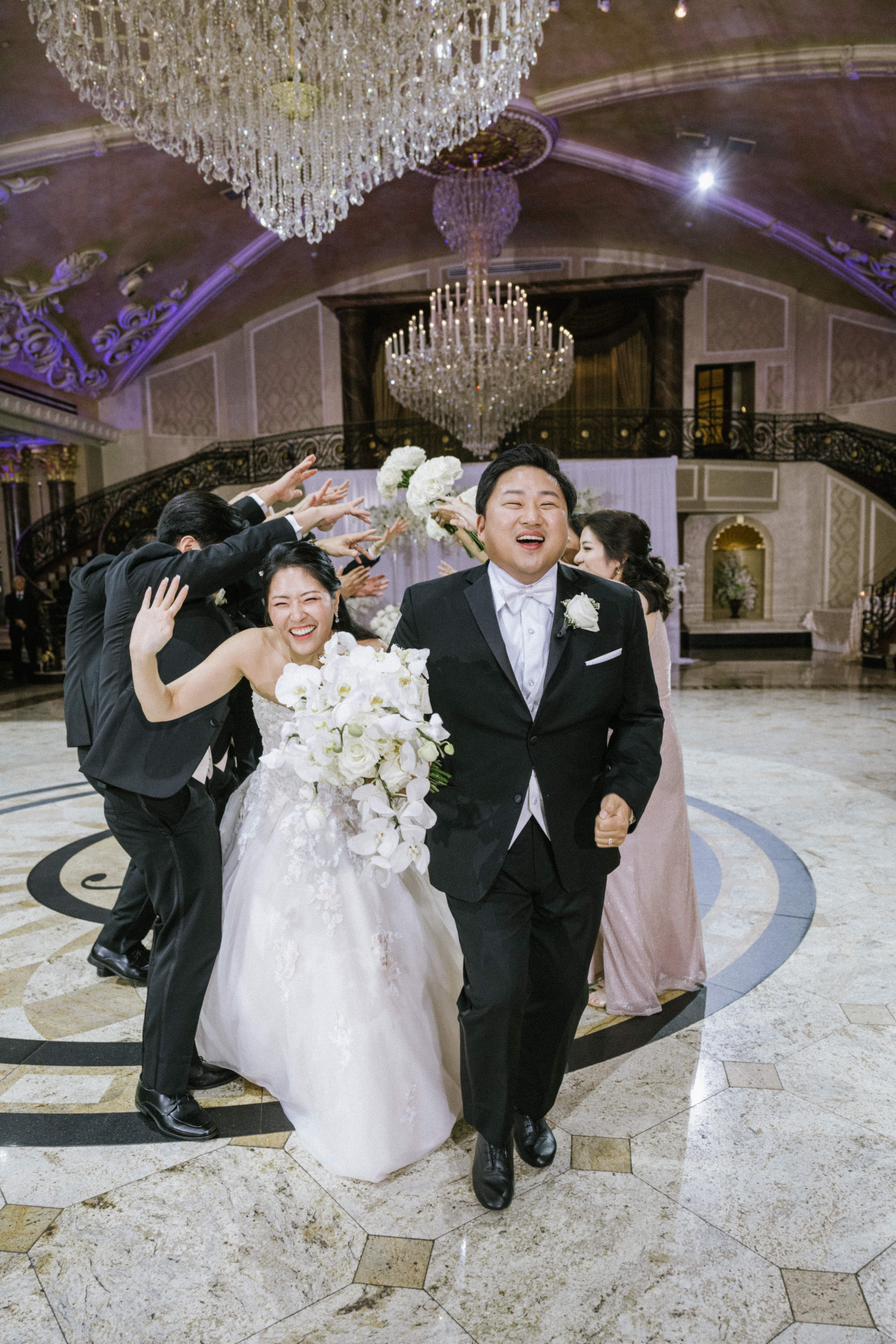Esther and Daniel had a gorgeous big day for their The Venetian wedding.