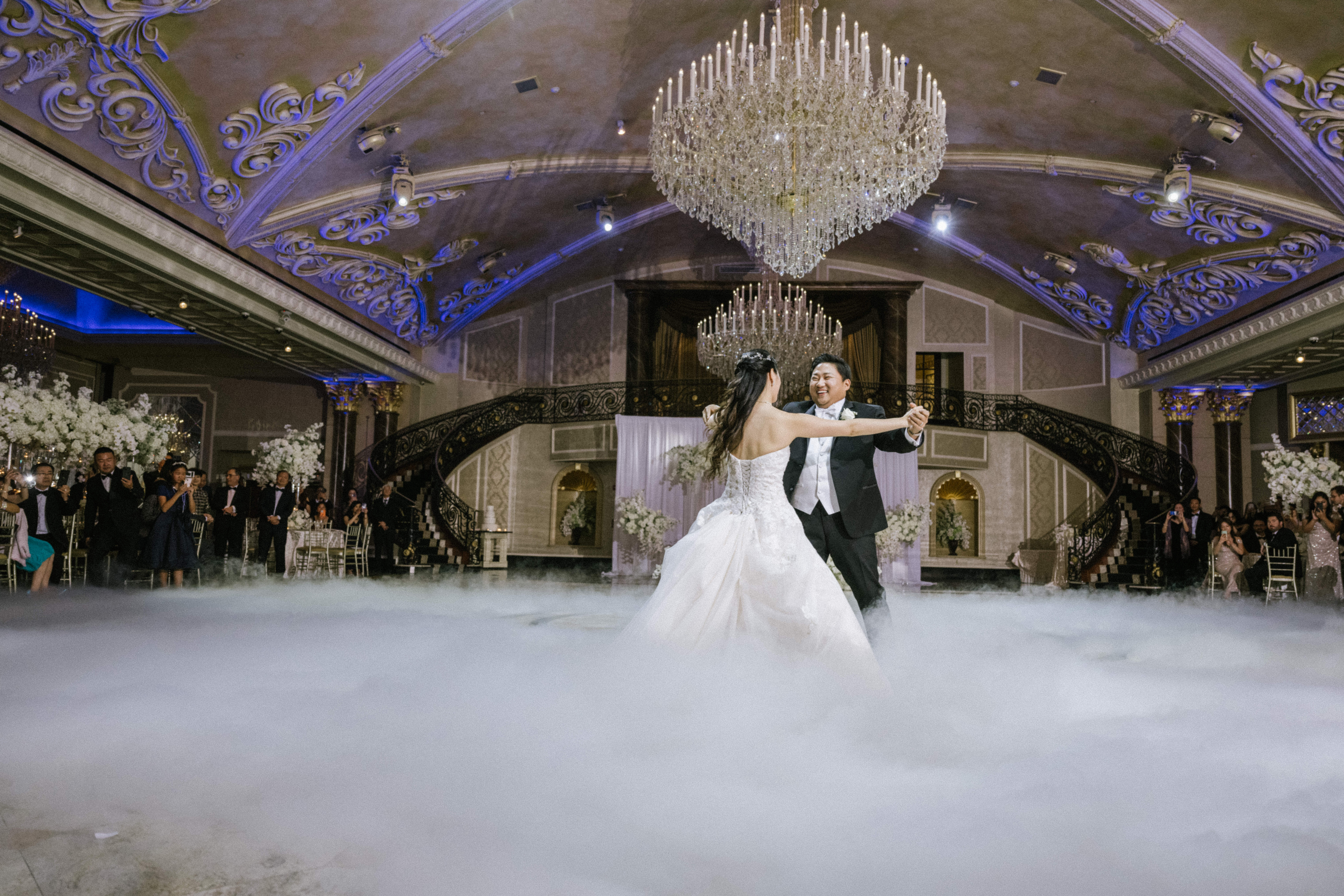 Esther and Daniel had a gorgeous big day for their The Venetian wedding.