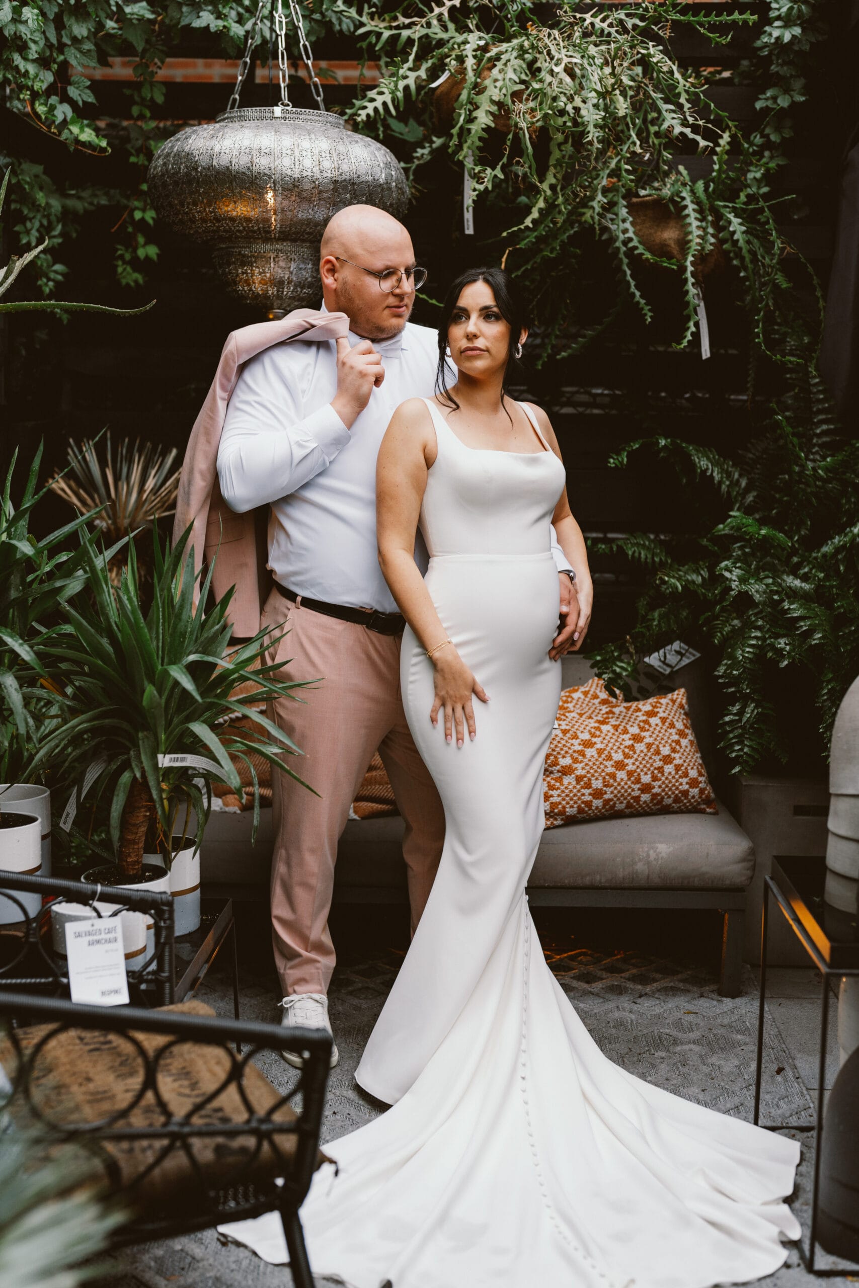 Backyard NJ wedding.