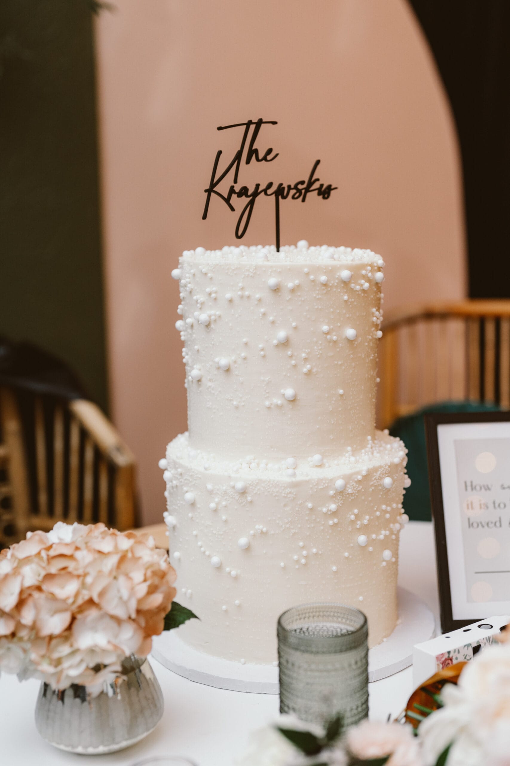 Backyard NJ wedding.