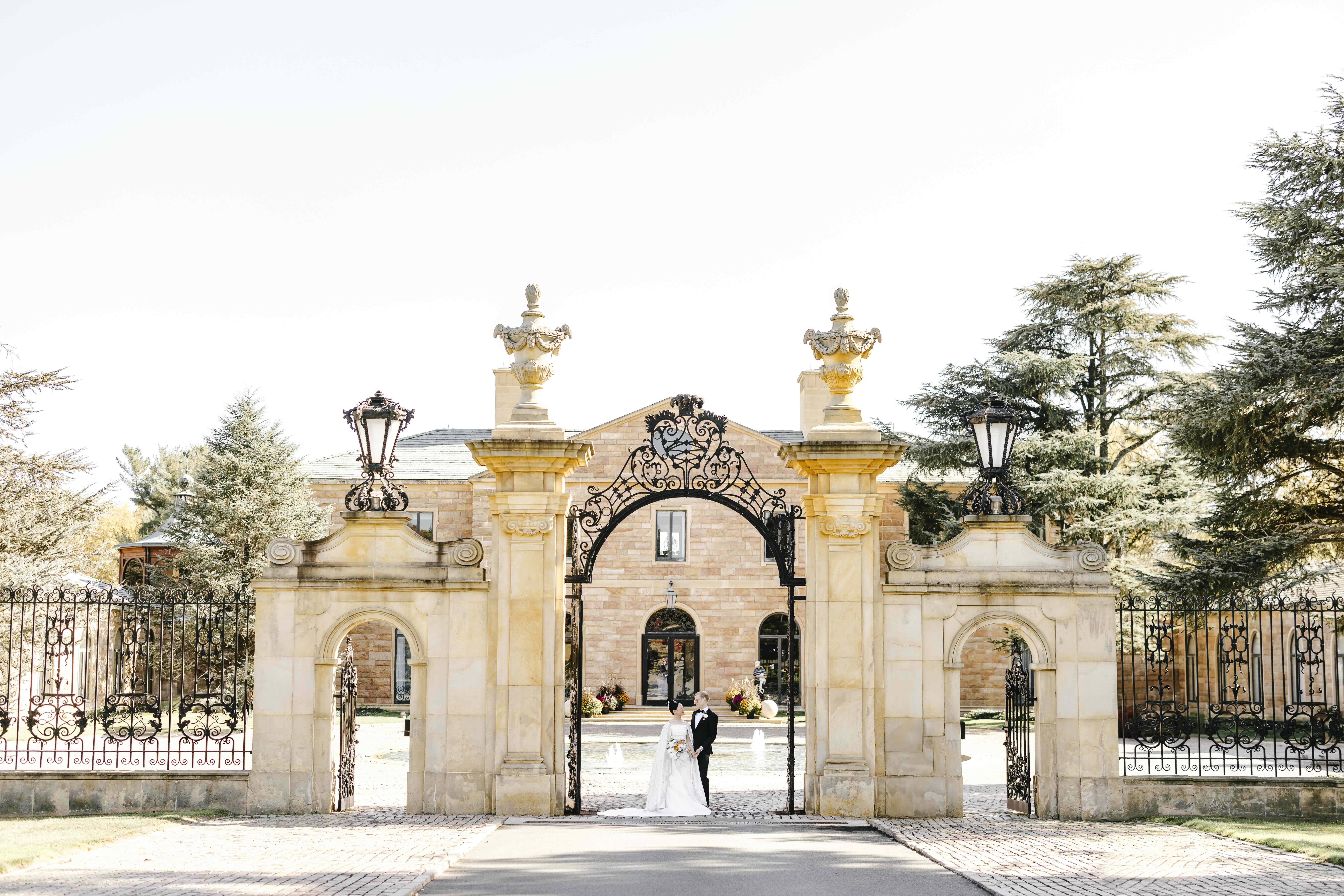 A Chinese-Polish wedding at Jasna Polana in Princeton, New Jersey.