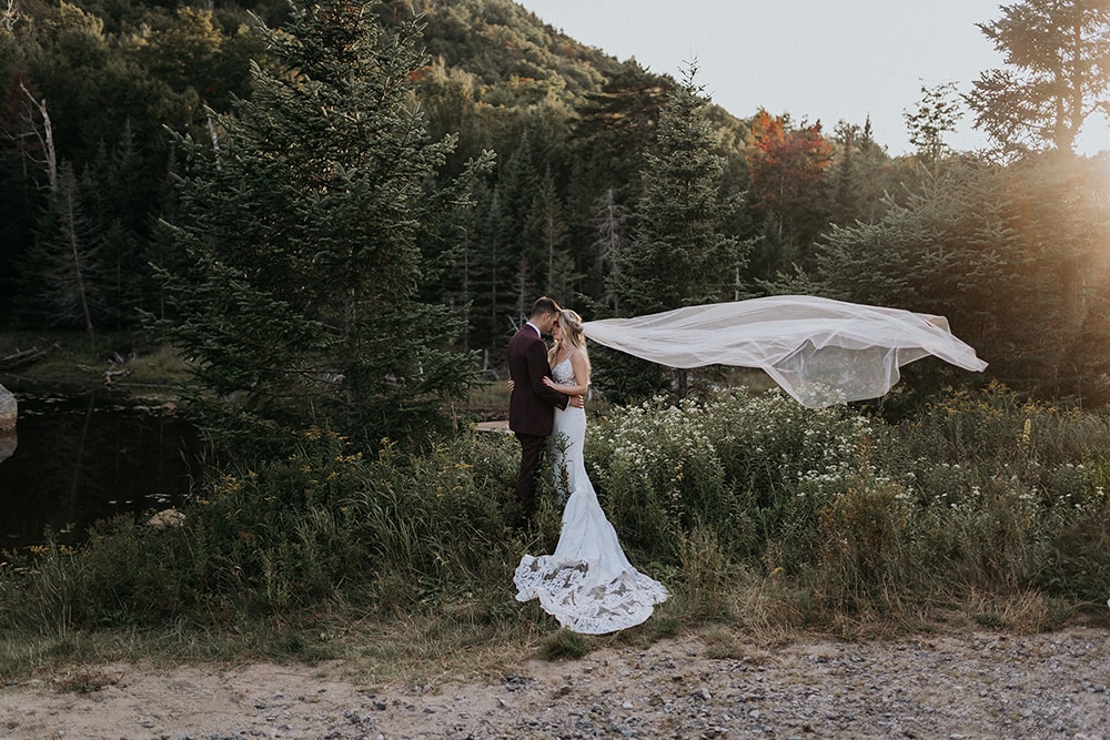 Eva and Tom in Adirondacks