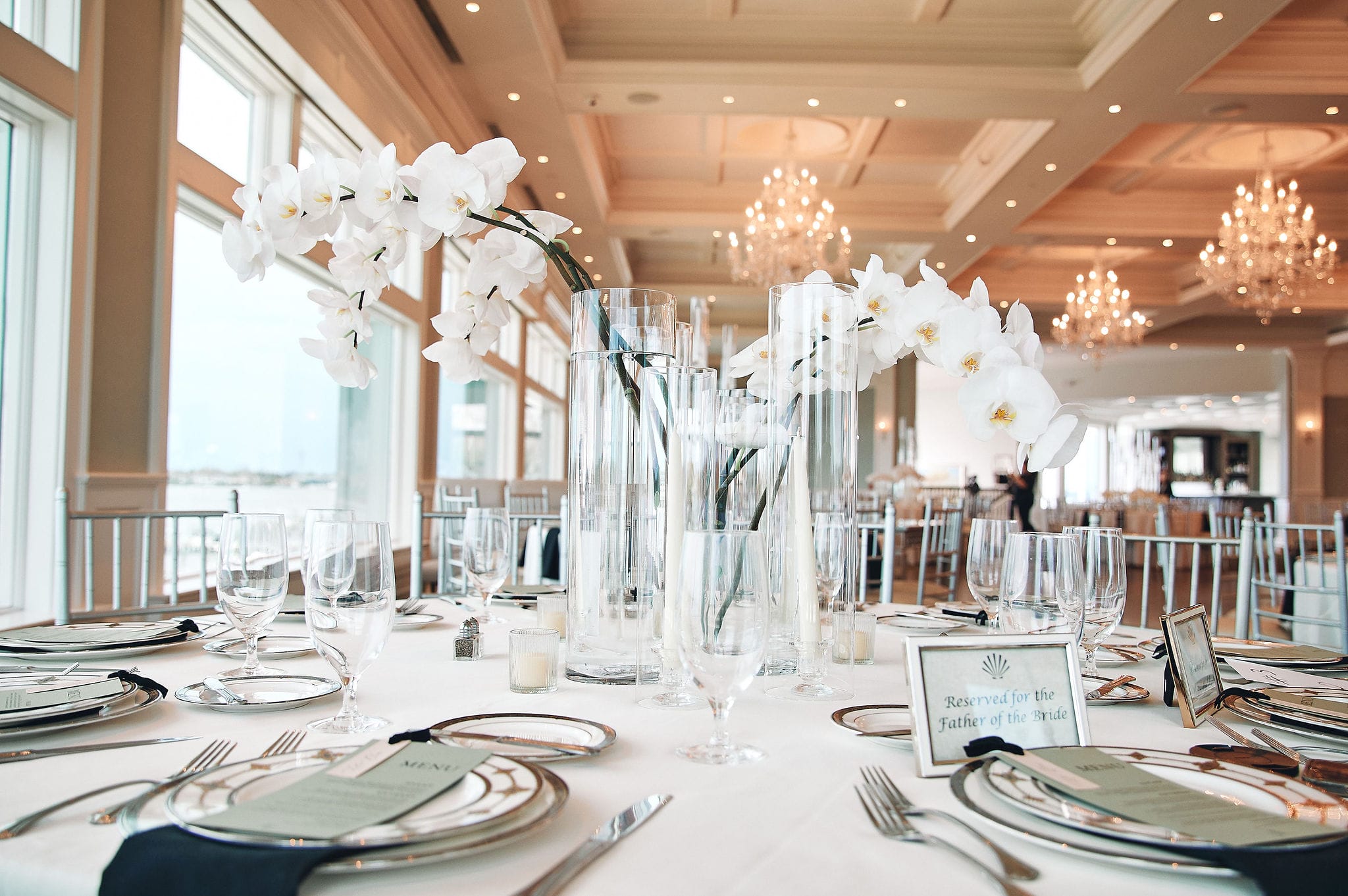 A Clarks Landing Yacht Club wedding.