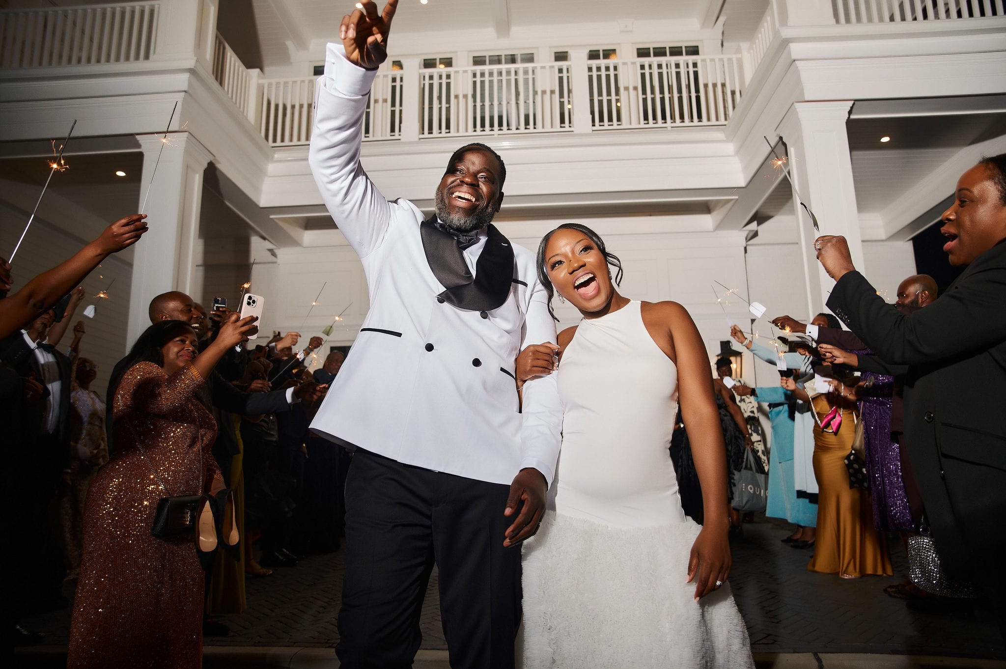 A Clarks Landing Yacht Club wedding.