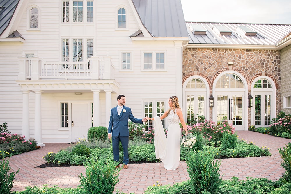 Katie and Frank- Coach House Ryland Inn