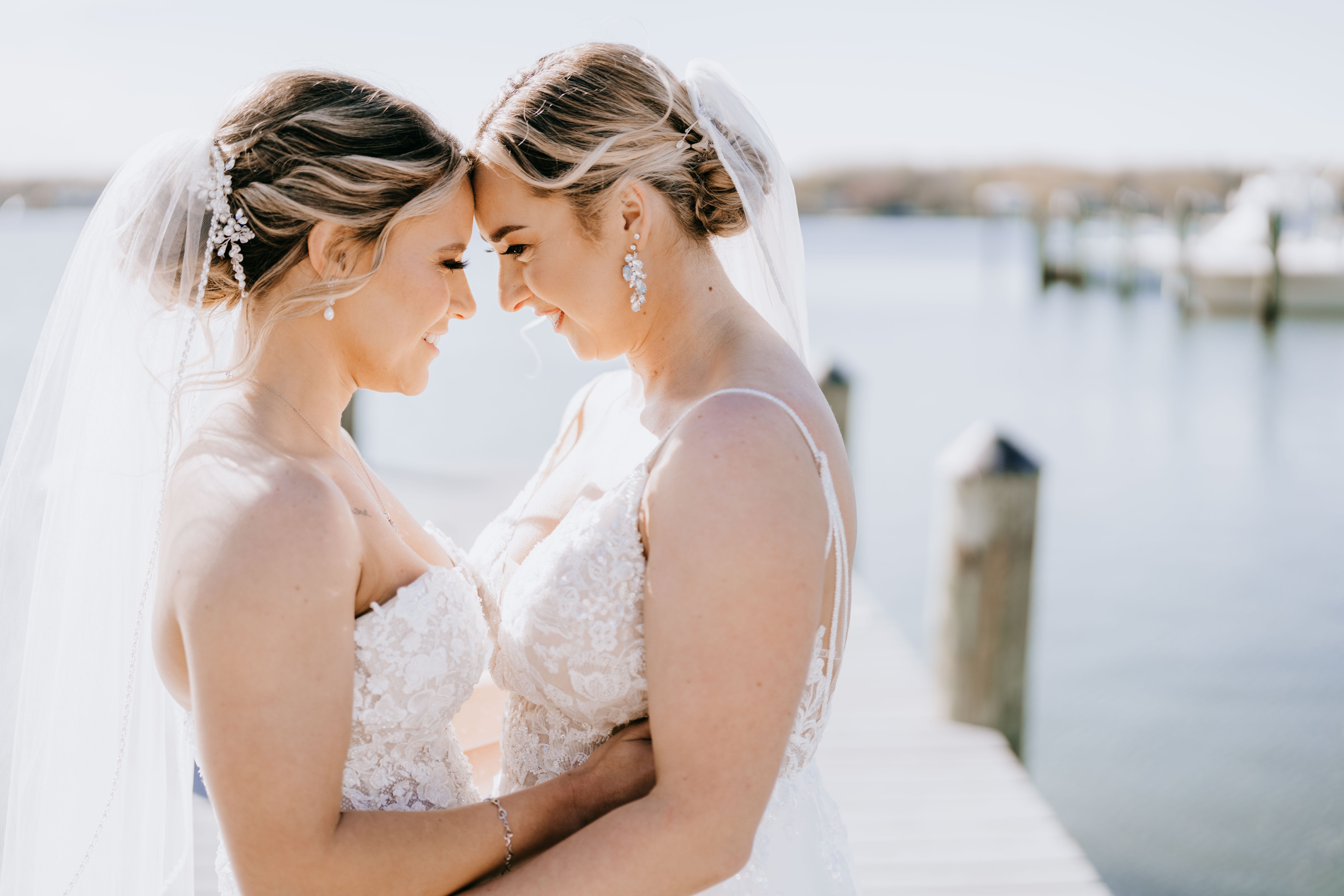 A Clarks Landing Yacht Club wedding.