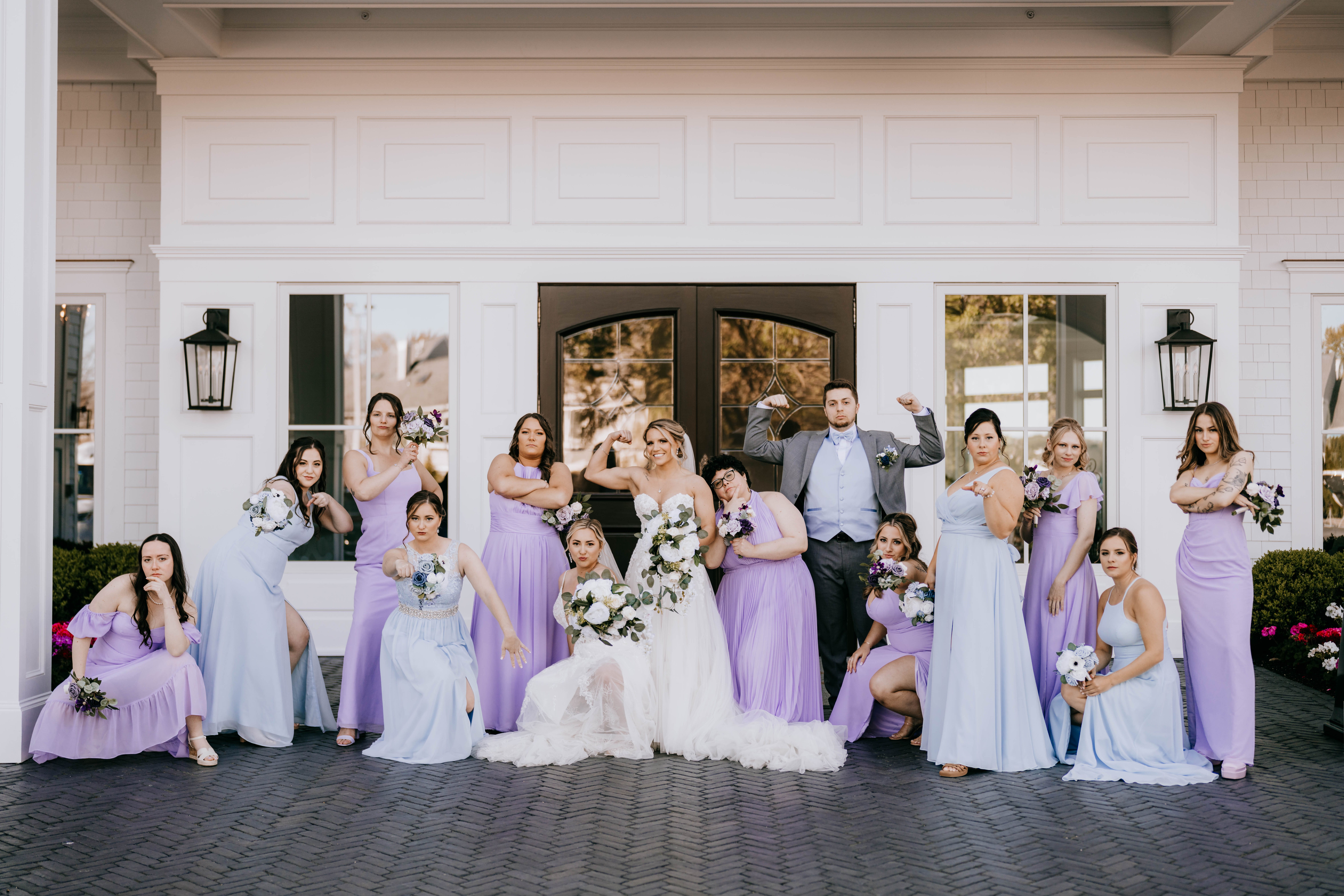 A Clarks Landing Yacht Club wedding.