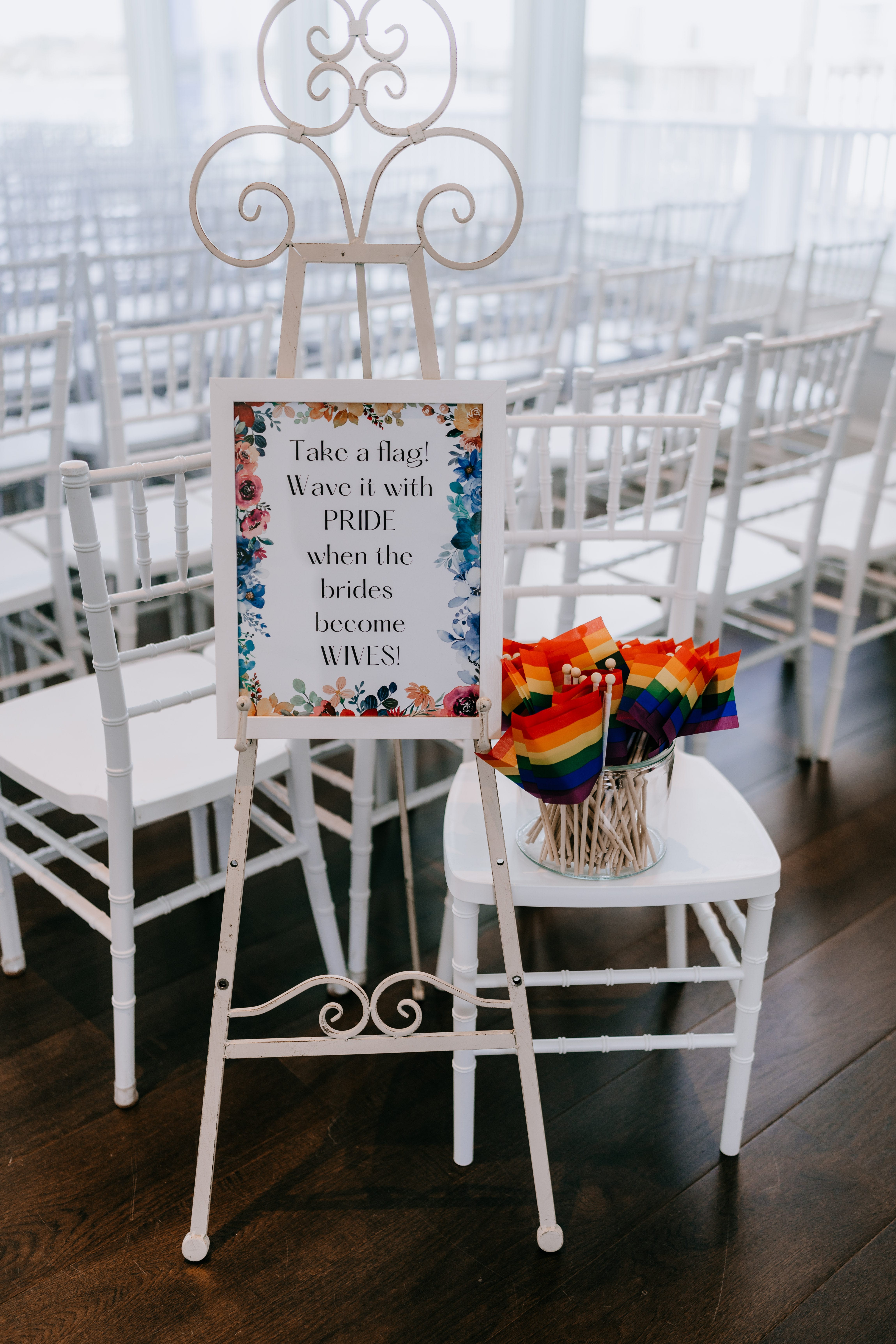 A Clarks Landing Yacht Club wedding.