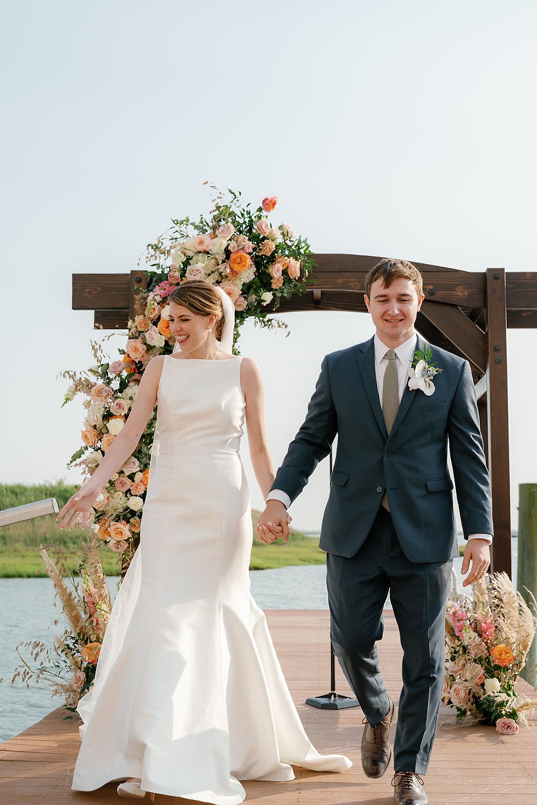 A wedding at the Yacht Club of Sea Isle City.