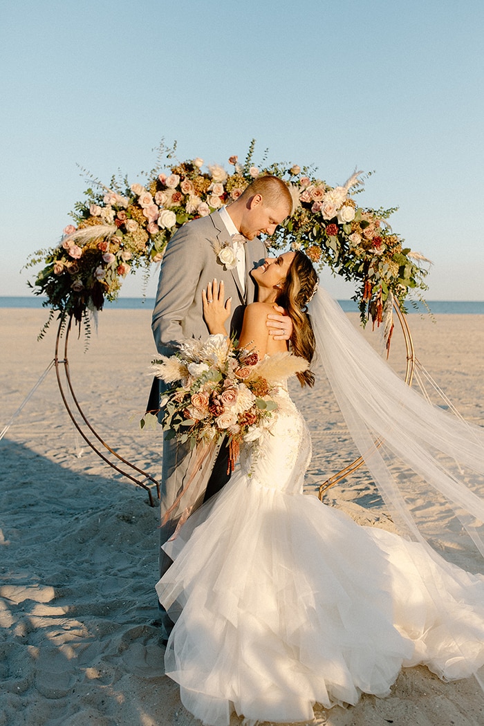 Melissa and Matthew in Sea Isle 