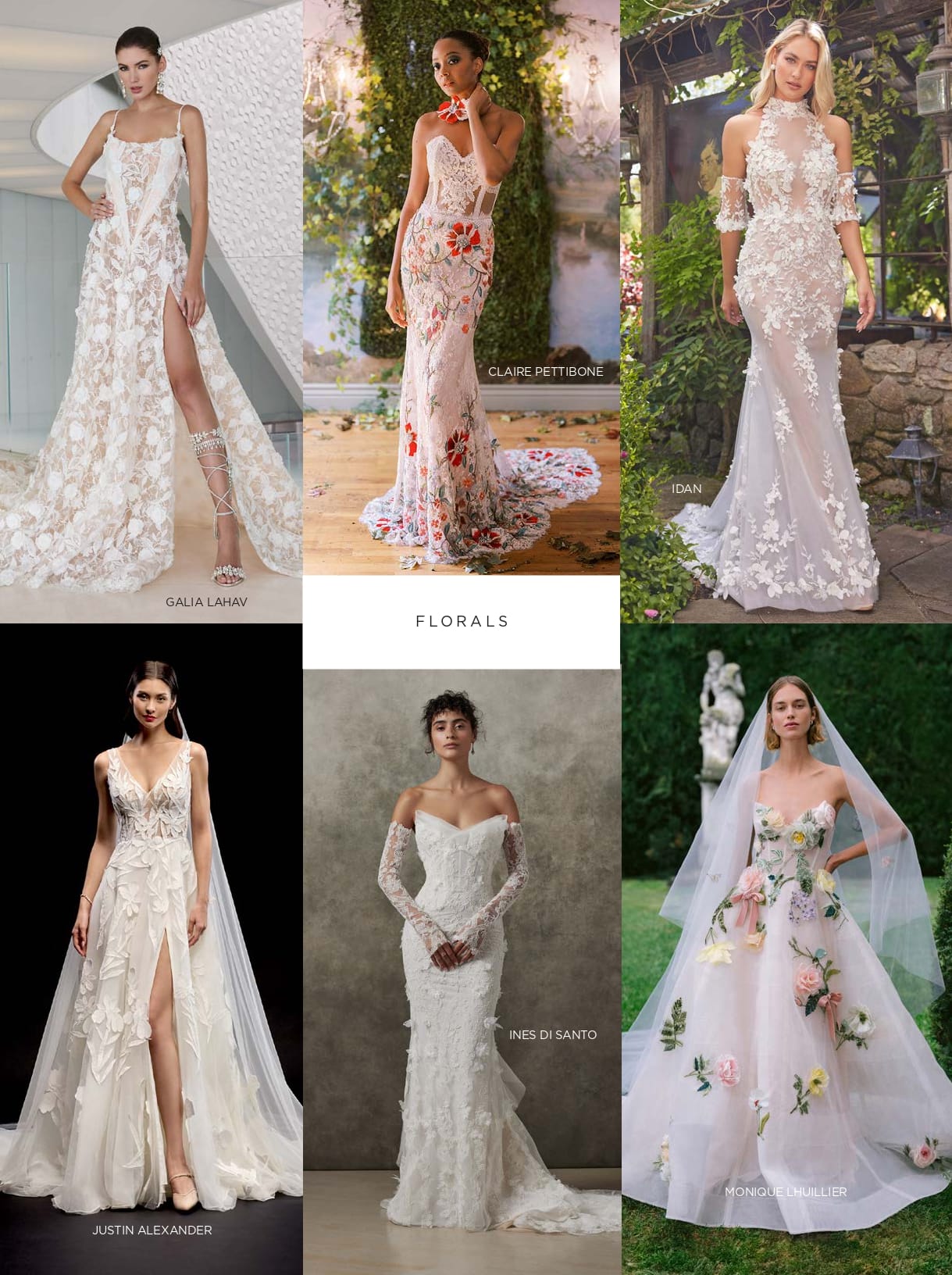 Wedding Gowns from the Fall 2025 collections.