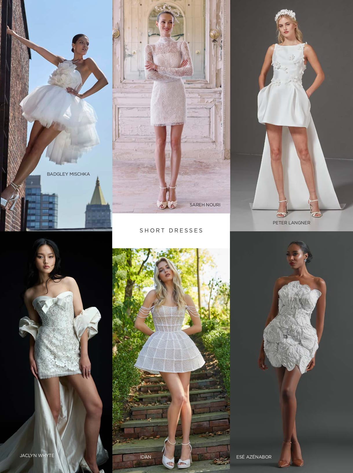 Wedding Gowns from the Fall 2025 collections.