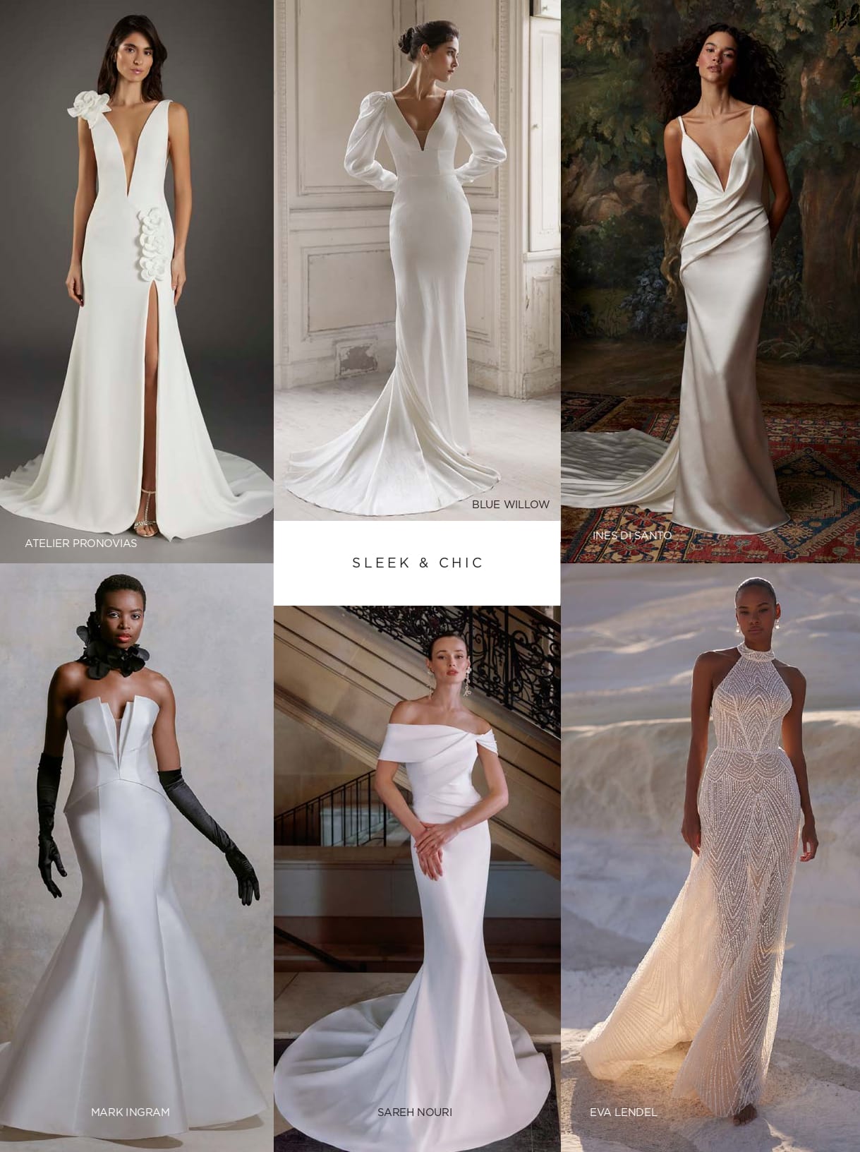 Wedding Gowns from the Fall 2025 collections.