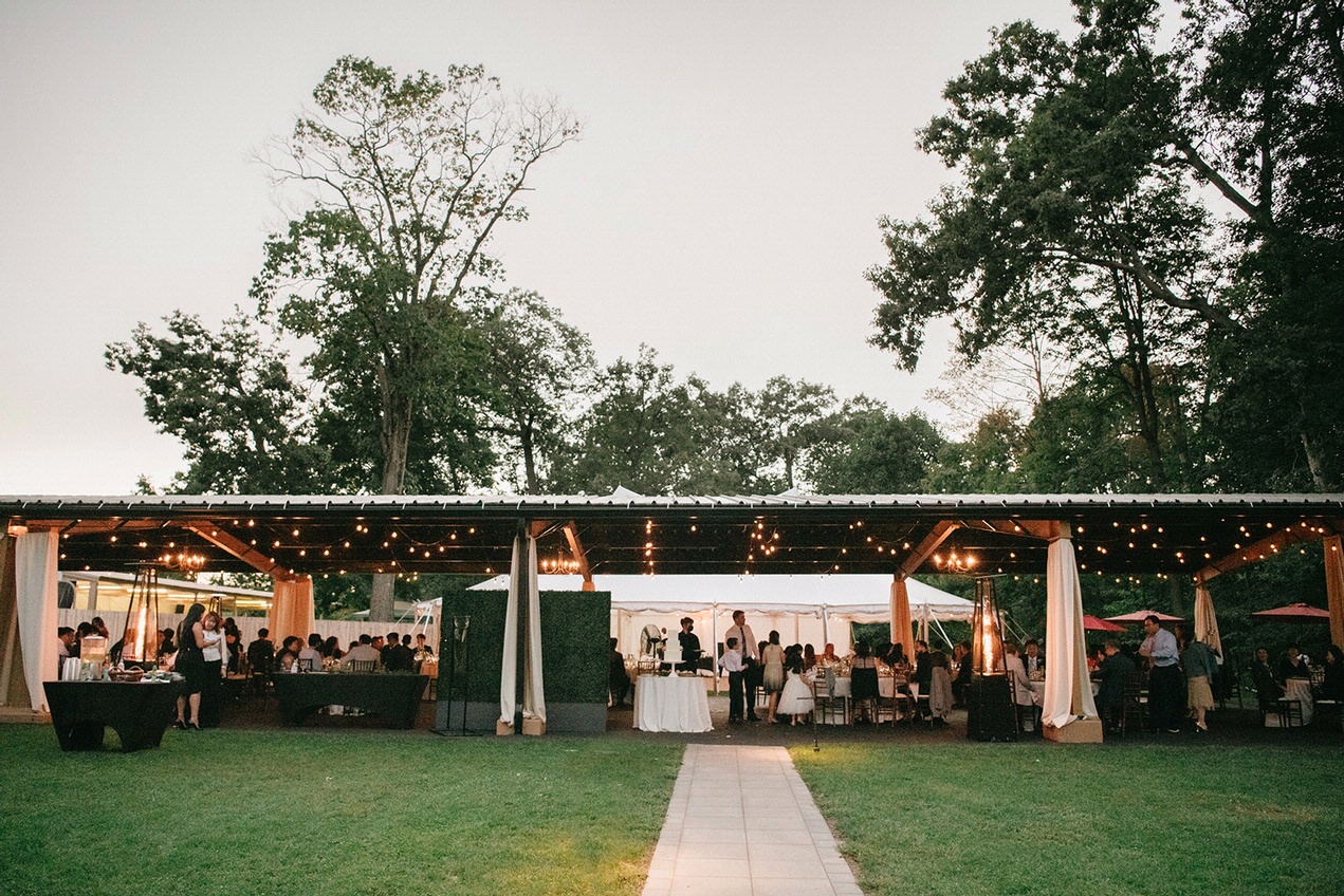A wedding at Forest Lodge.