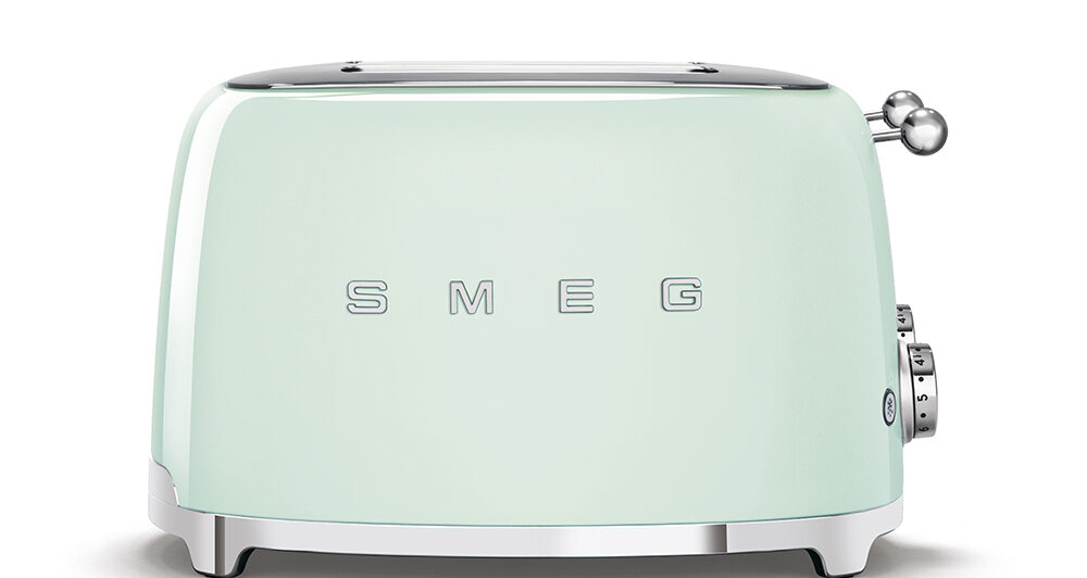 This Smeg toaster is a must-have registry item.